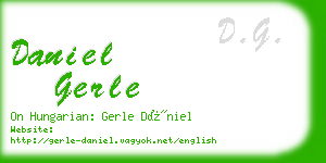daniel gerle business card